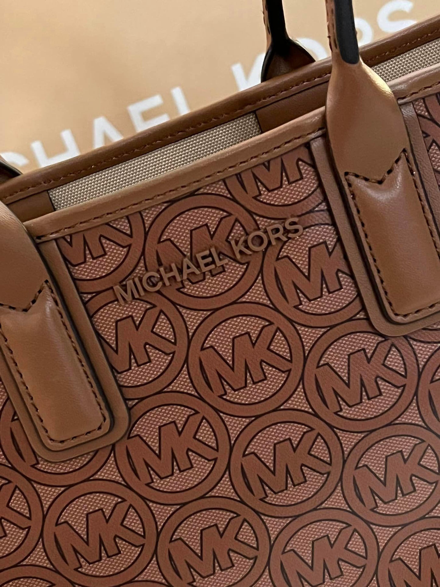 Michael Kors Jodie Small Logo Jacquard Tote Bag
