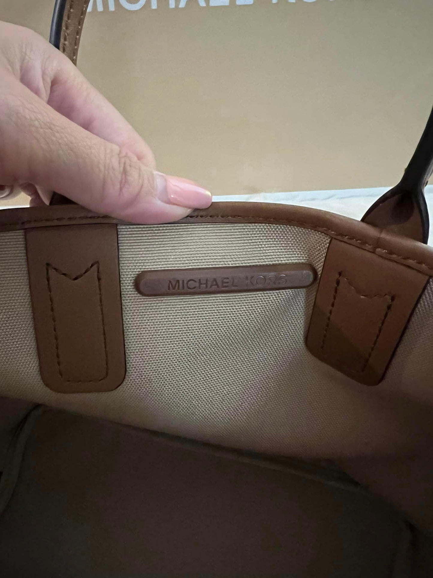 Michael Kors Jodie Small Logo Jacquard Tote Bag