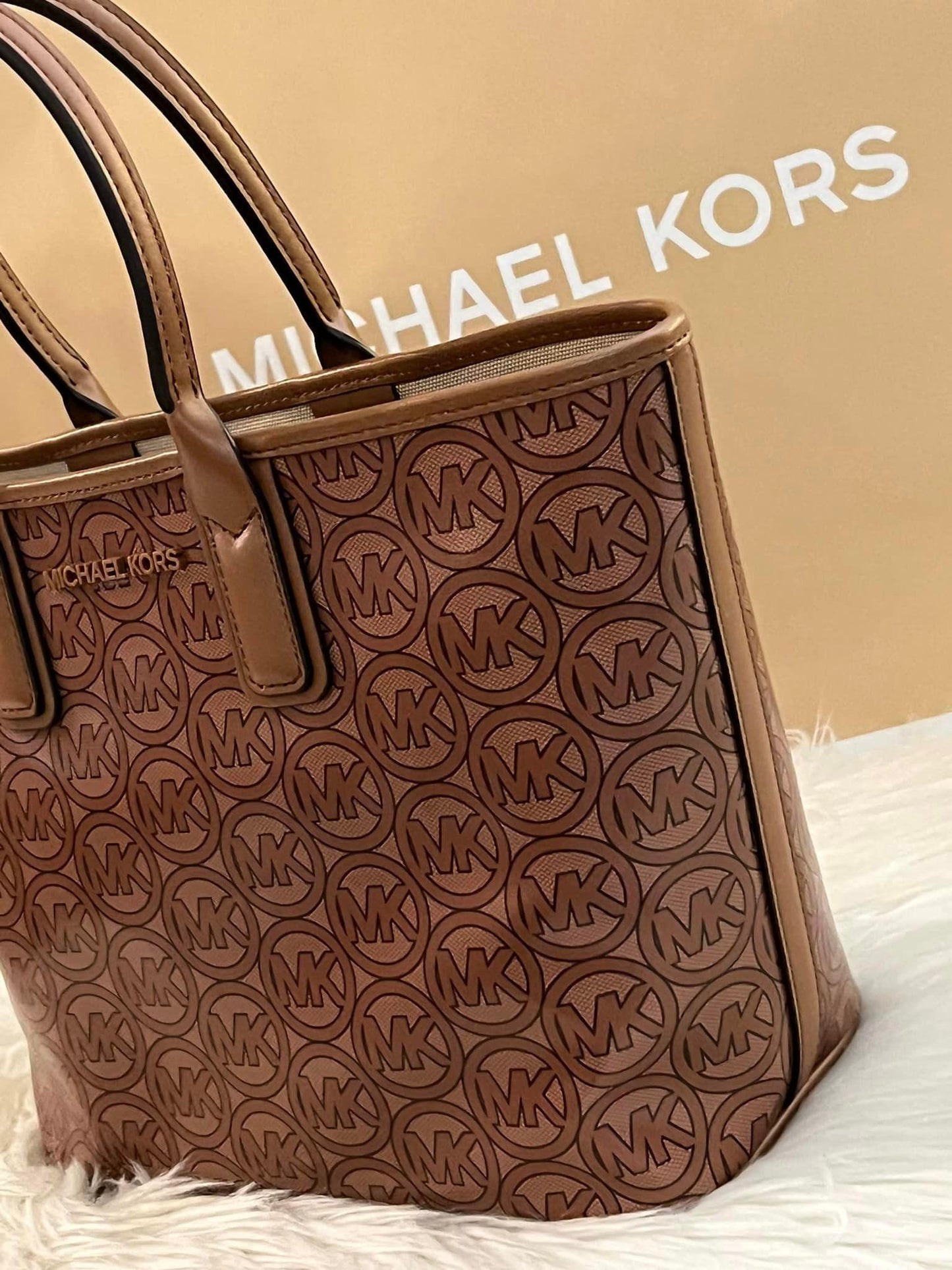 Michael Kors Jodie Small Logo Jacquard Tote Bag