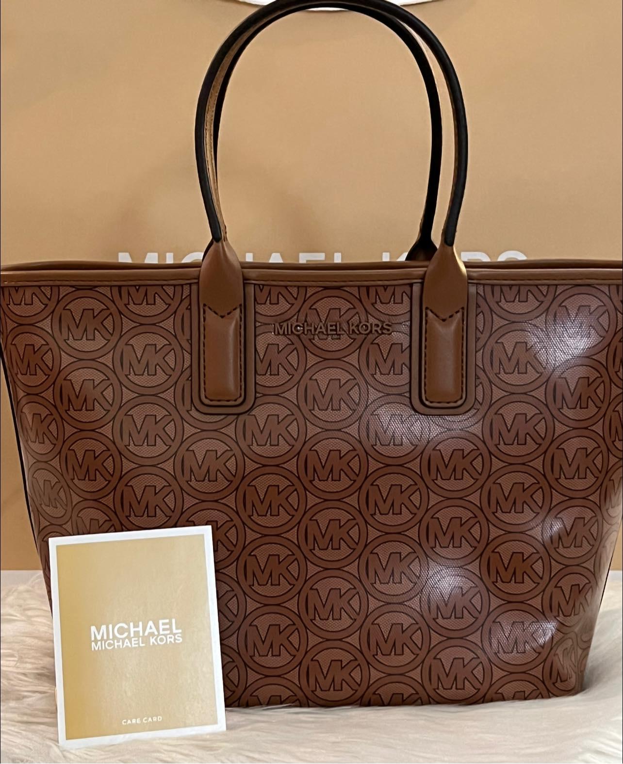 Michael Kors Jodie Small Logo Jacquard Tote Bag