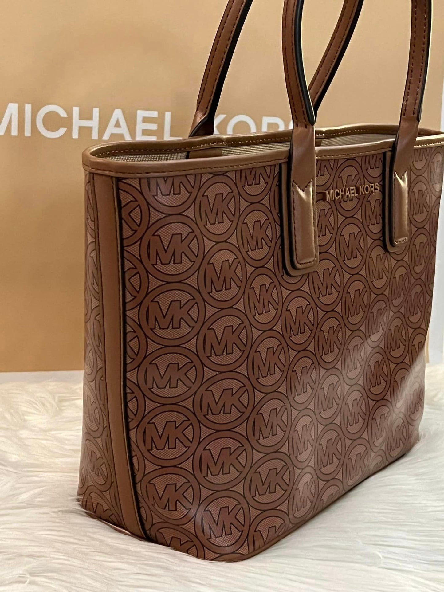 Michael Kors Jodie Small Logo Jacquard Tote Bag