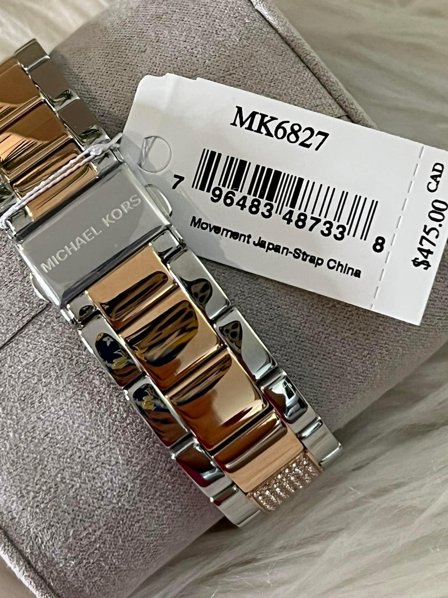 Michael Kors Women’s Tibby Multifunction Two-Tone Steel Watch