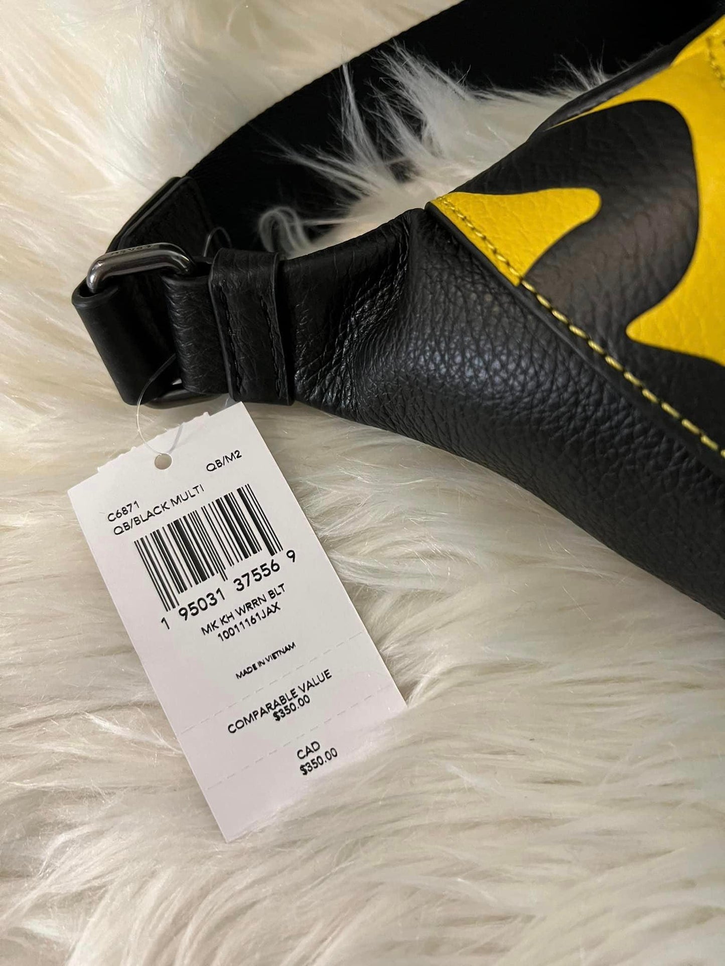 Coach Disney Mickey Mouse X Keith Haring Warren Belt Bag