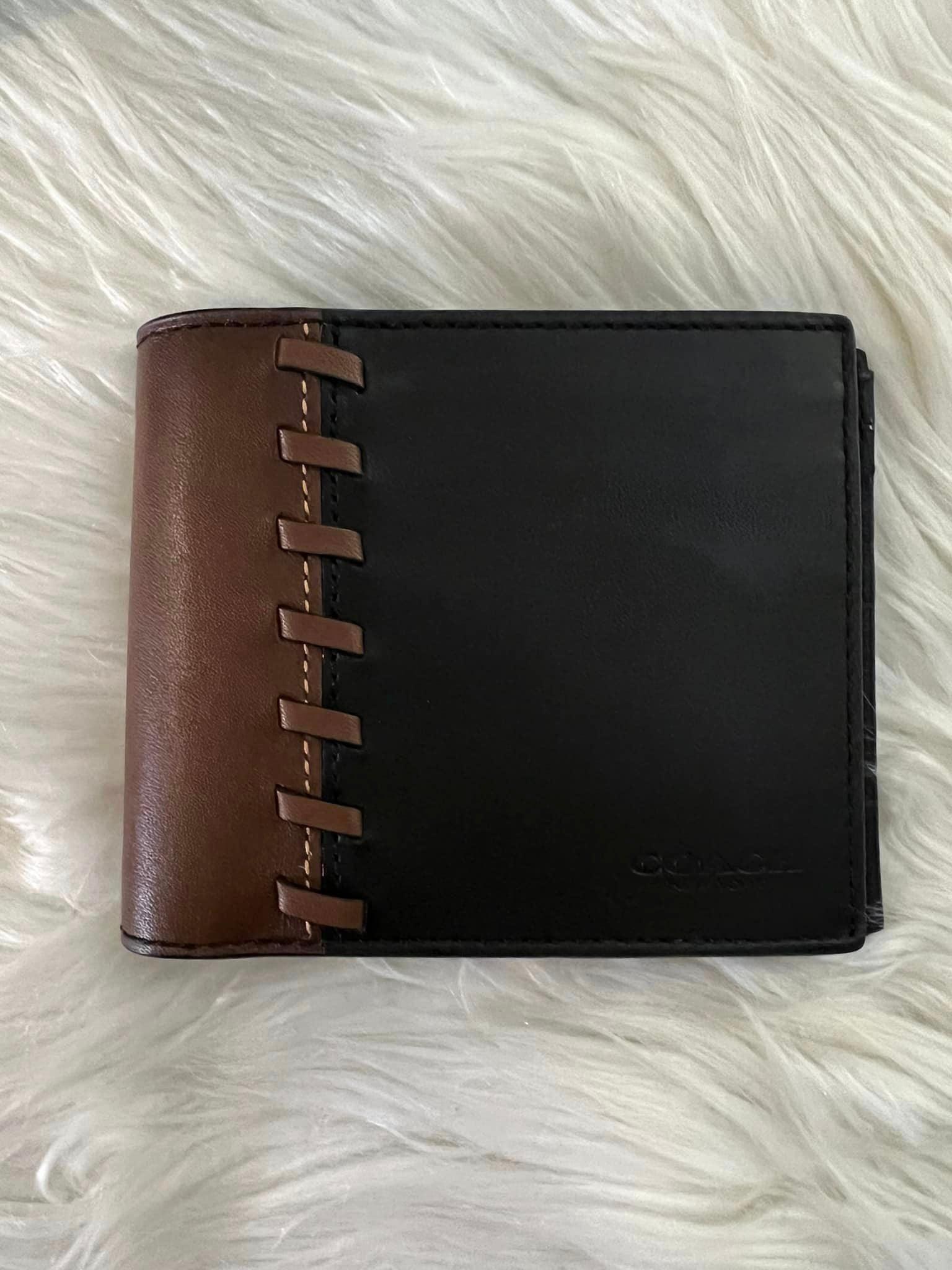 Coach men's 3 discount in 1 wallet