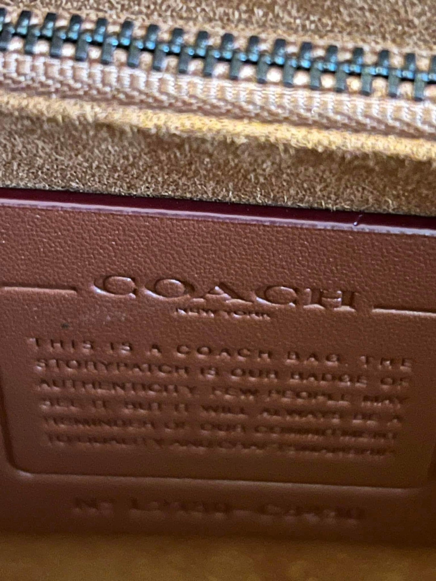 Coach Soft Tabby Messenger