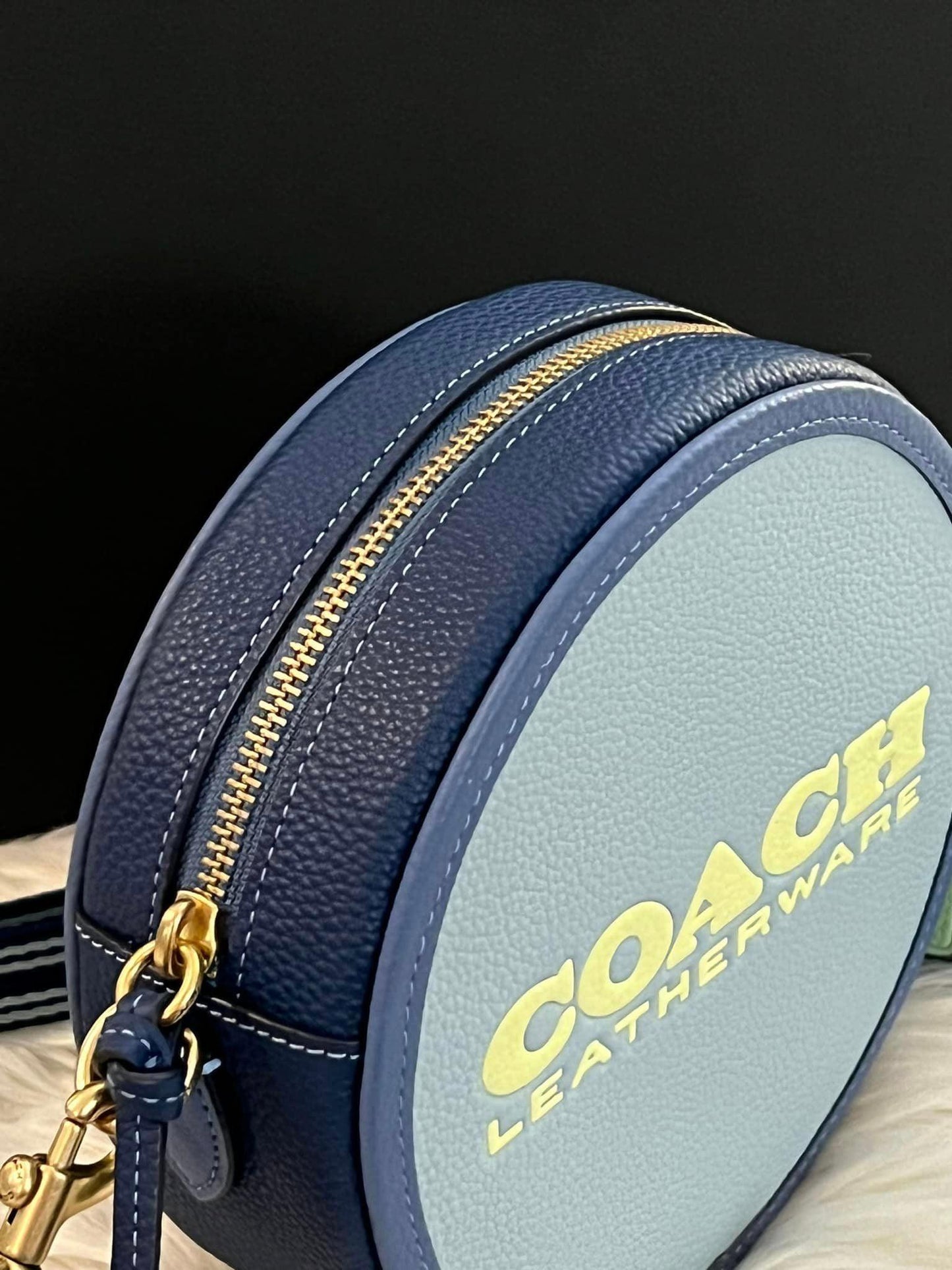 Coach Kia Circle Bag in Colorblock