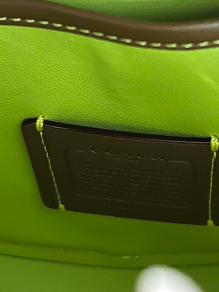 Coach Kia Circle Bag in Colorblock