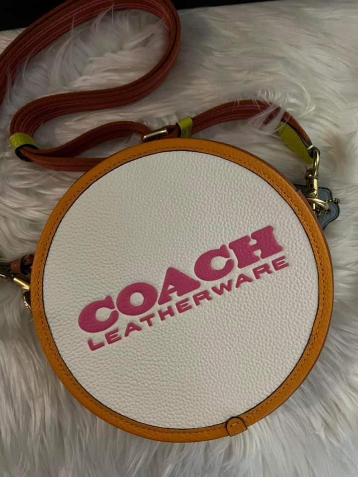 Coach Kia Circle Bag in Colorblock