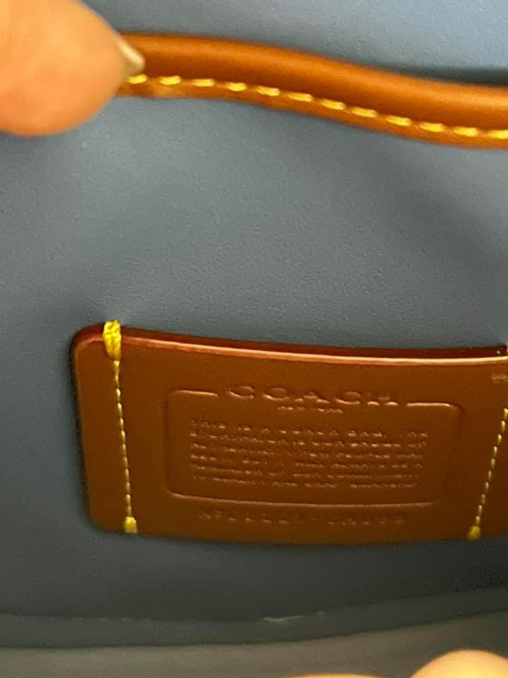 Coach Kia Circle Bag in Colorblock