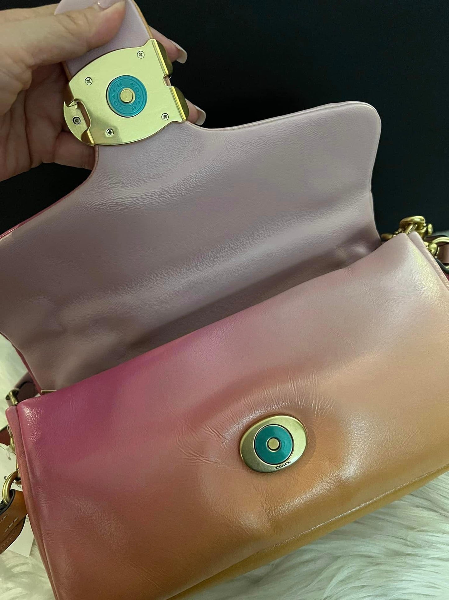 Coach Pillow Tabby Shoulder Bag 26 with Ombré