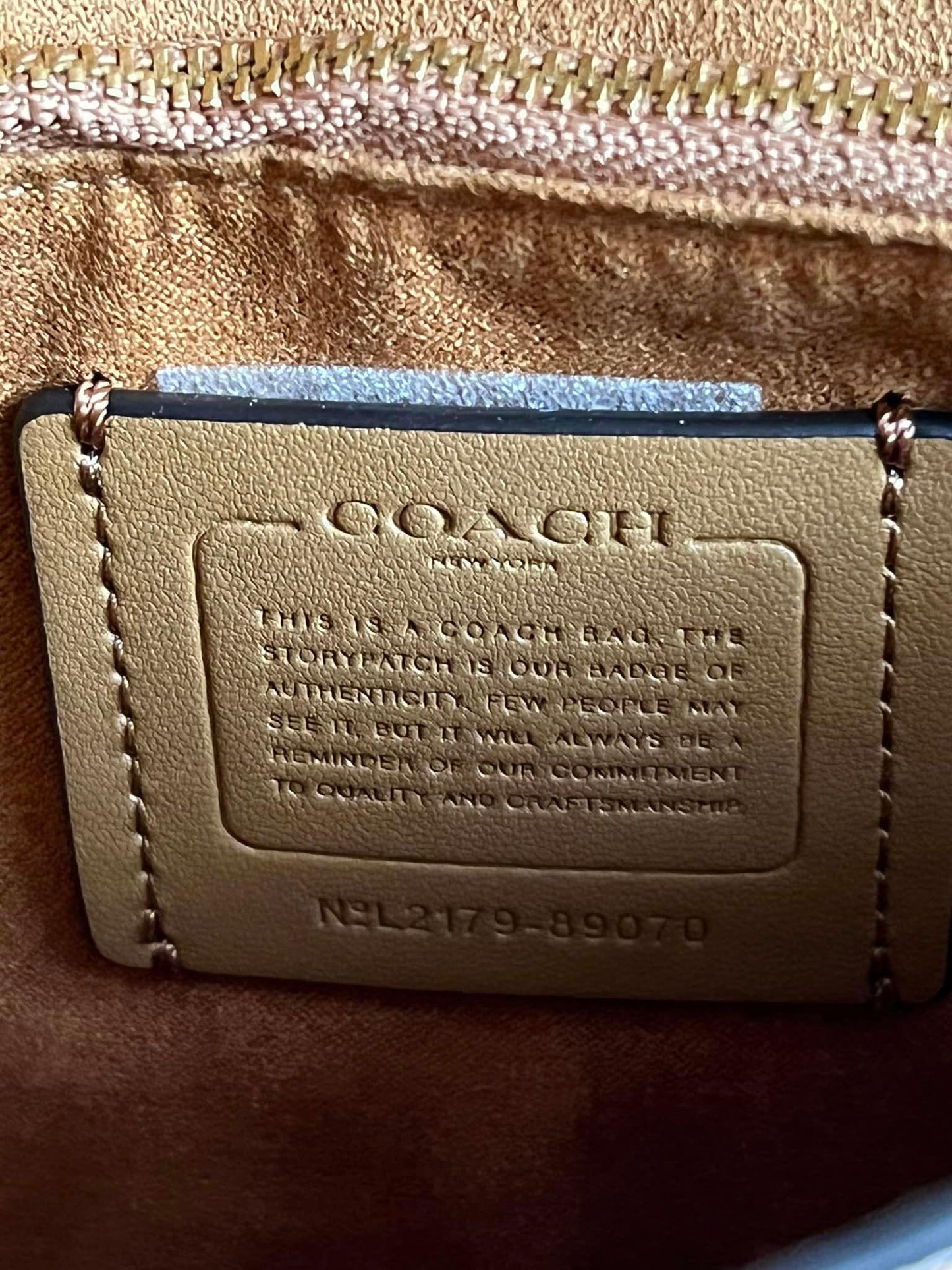 Coach Hutton Shoulder Bag in Colorblock