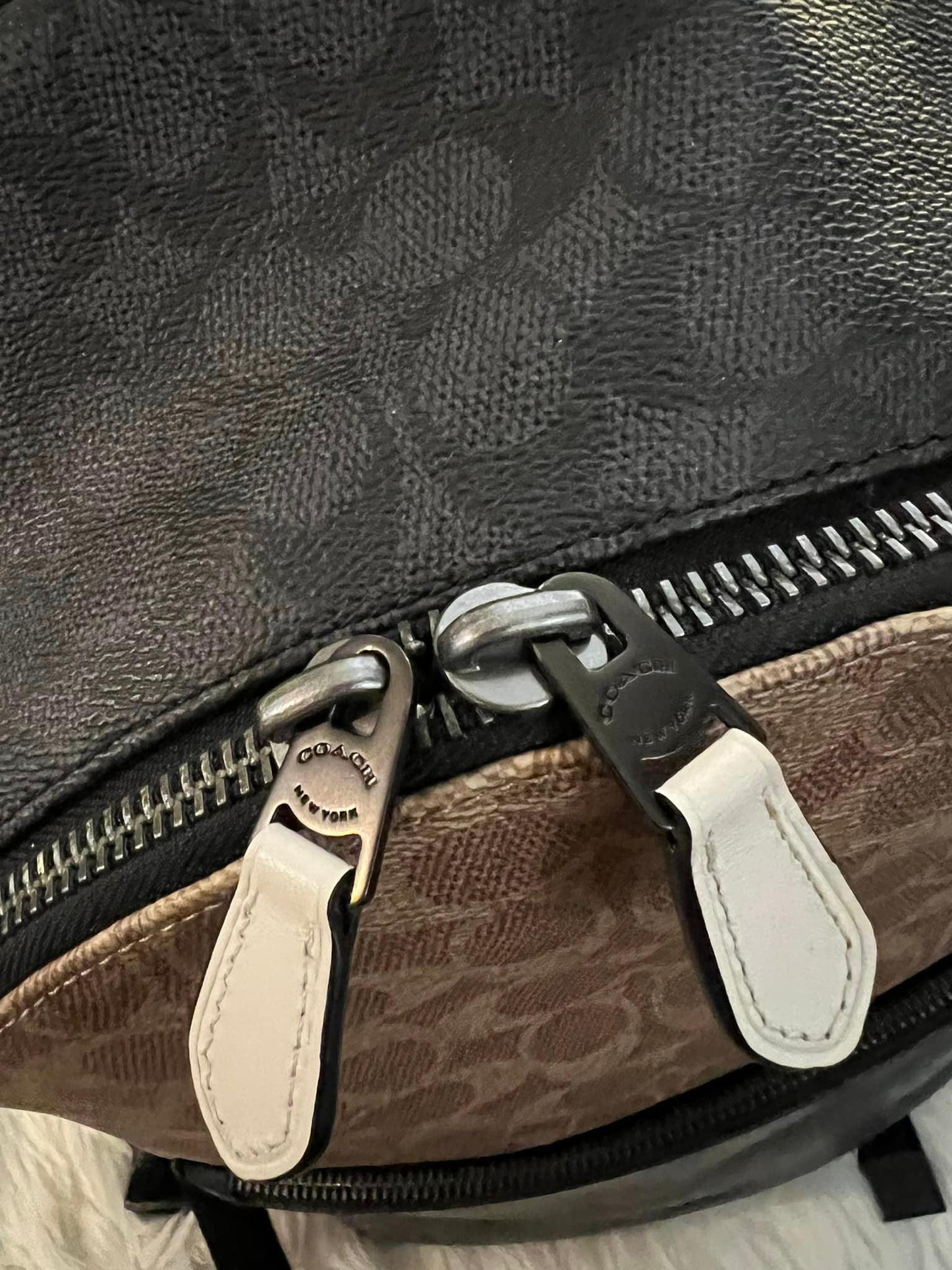 Coach Metropolitan Backpack in Colorblock Signature Canvas