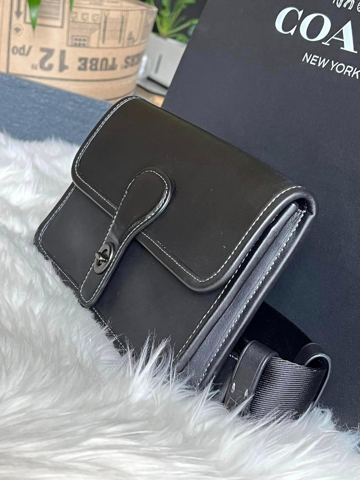 Coach Turnlock Belt Bag