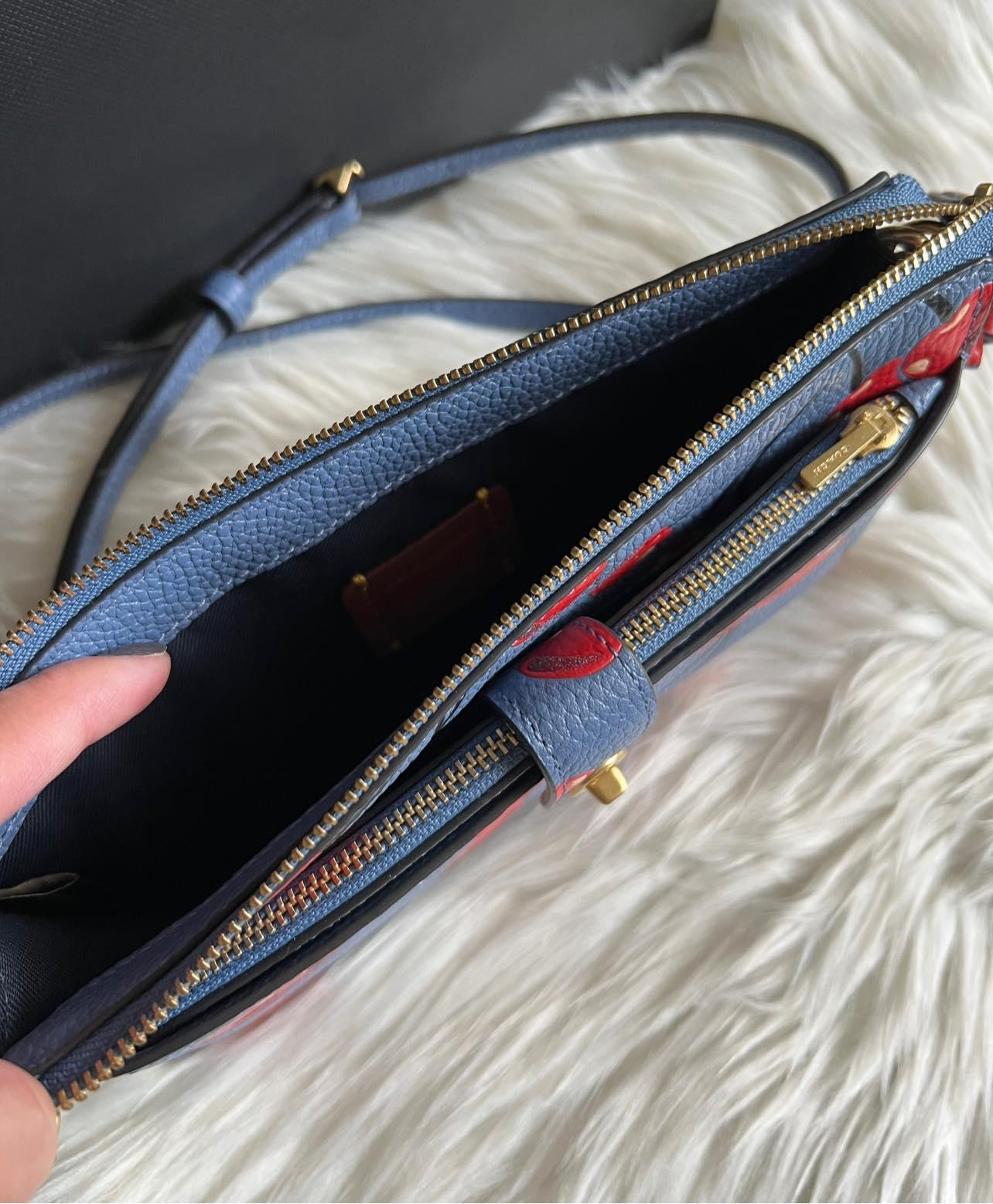 Coach Noa Pop Up Messenger with Cherry Print