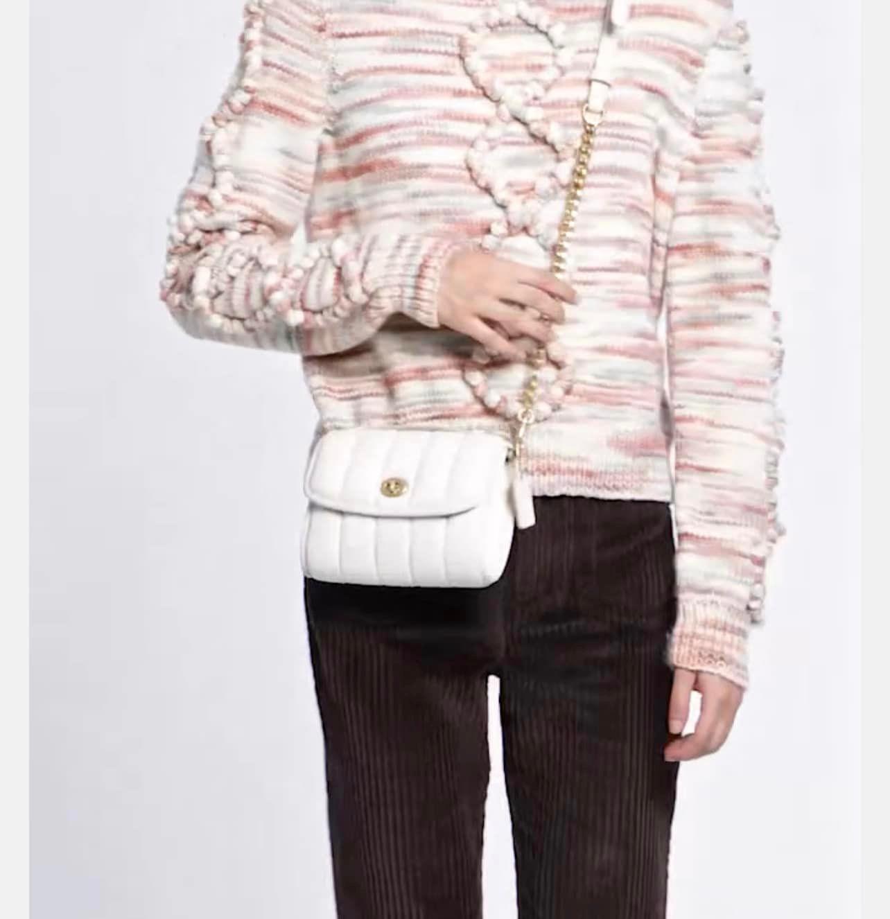 Coach Kip Turnlock Crossbody with Quilting