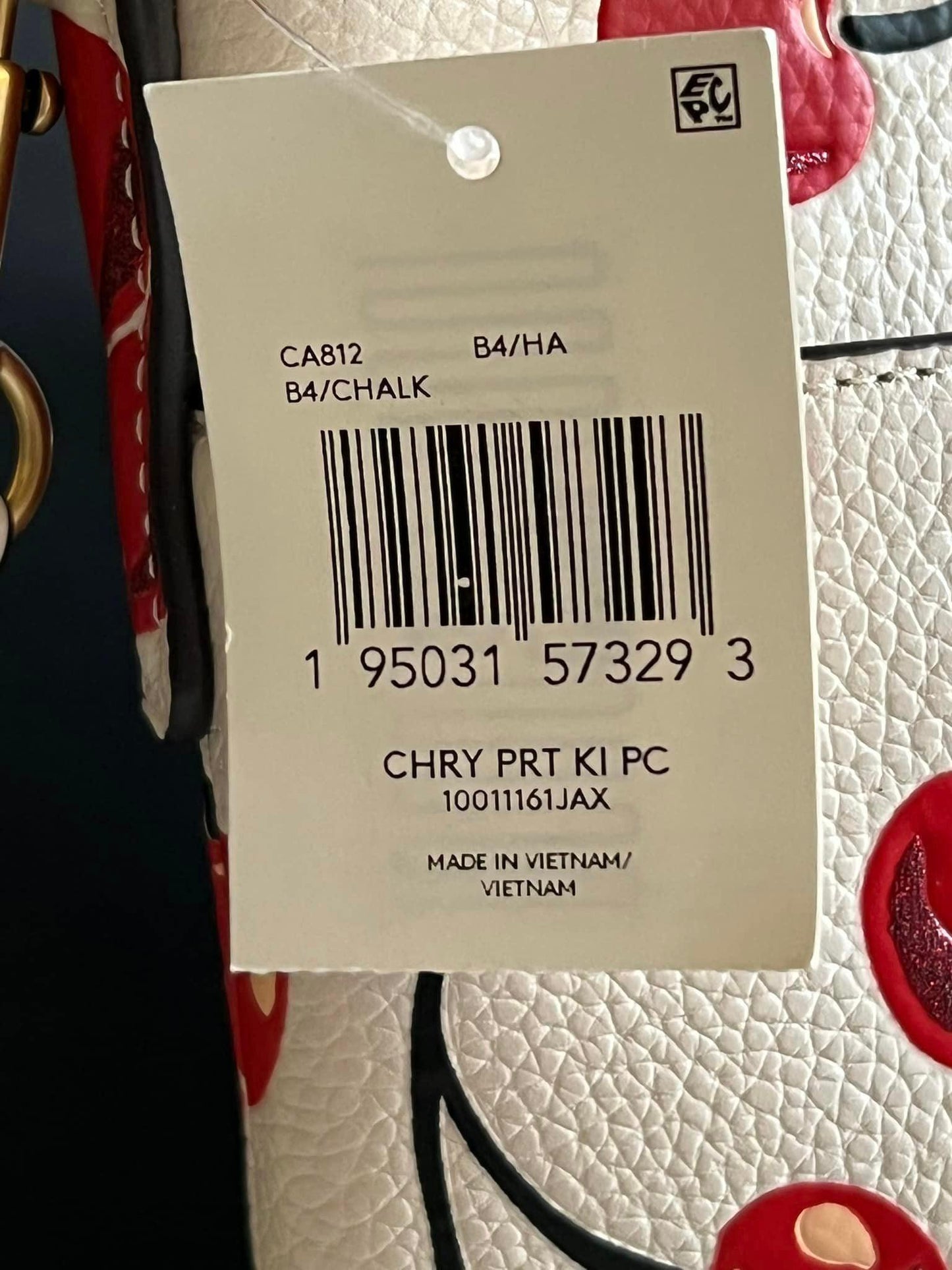 Coach Kitty Messenger Crossbody with Cherry Print
