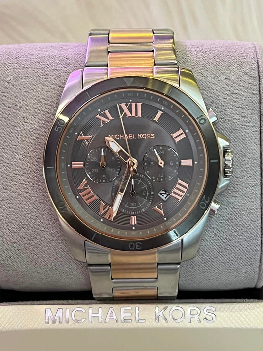 Michael Kors Men’s Oversized Alek Two-Tone Watch