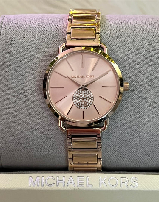 Michael Kors Women’s Rose Gold-Tone Watch