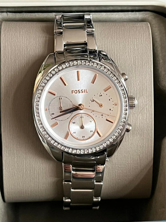 Fossil Women’s Vale Chronograph Stainless Steel Watch