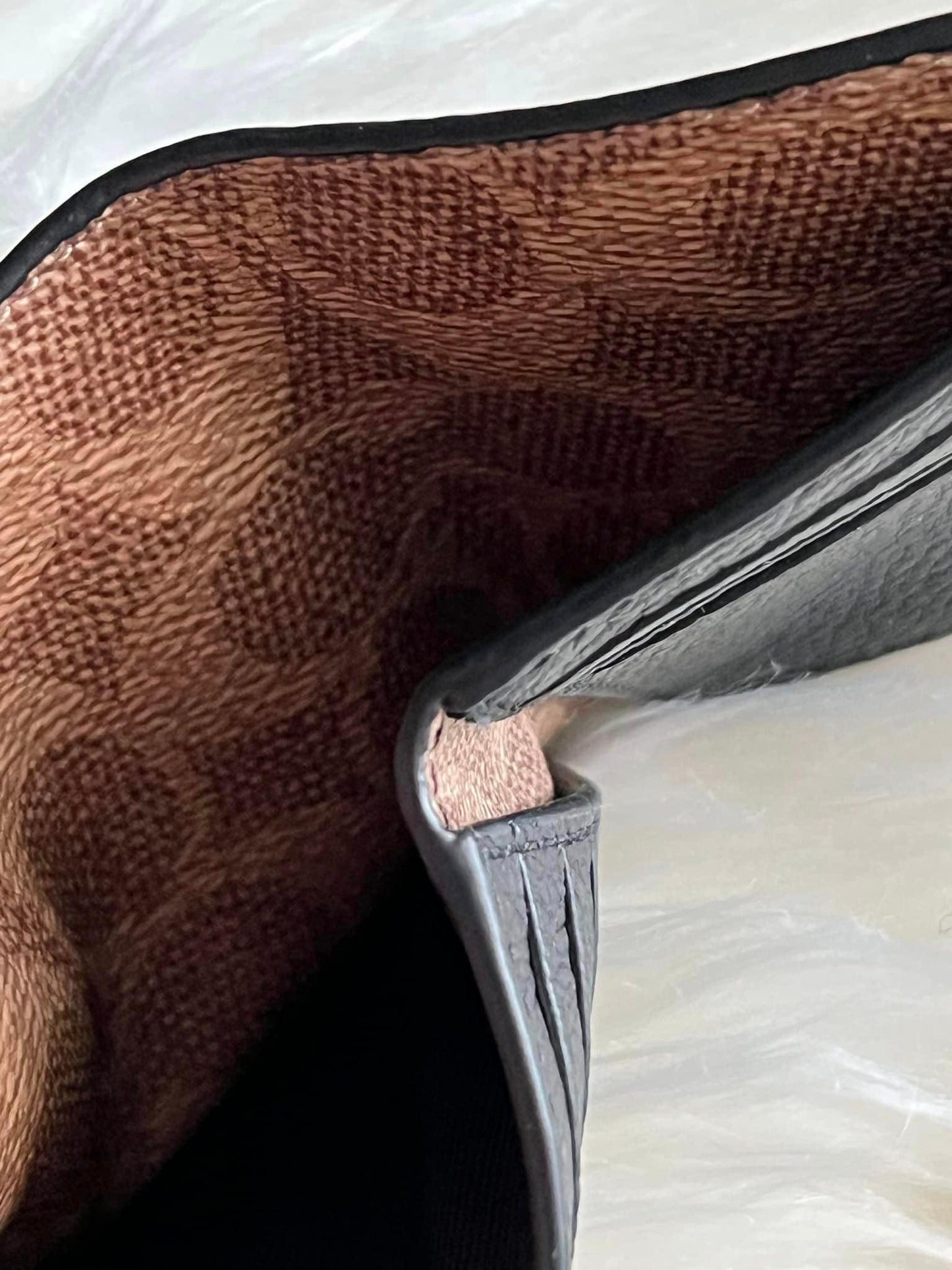 Coach Men’s Slim Billfold Wallet with Varsity Stripe