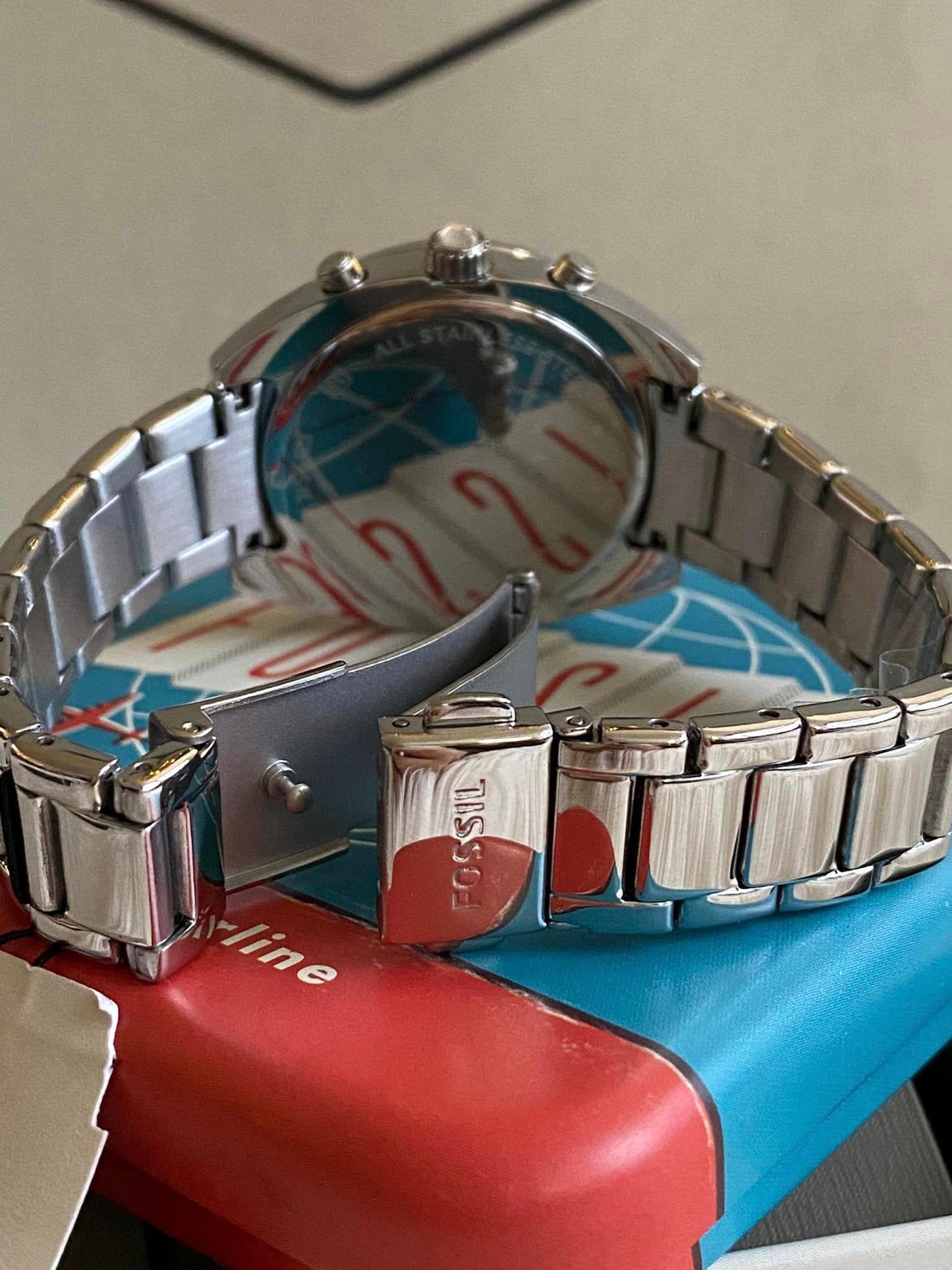 Fossil Women’s Vale Chronograph Stainless Steel Watch
