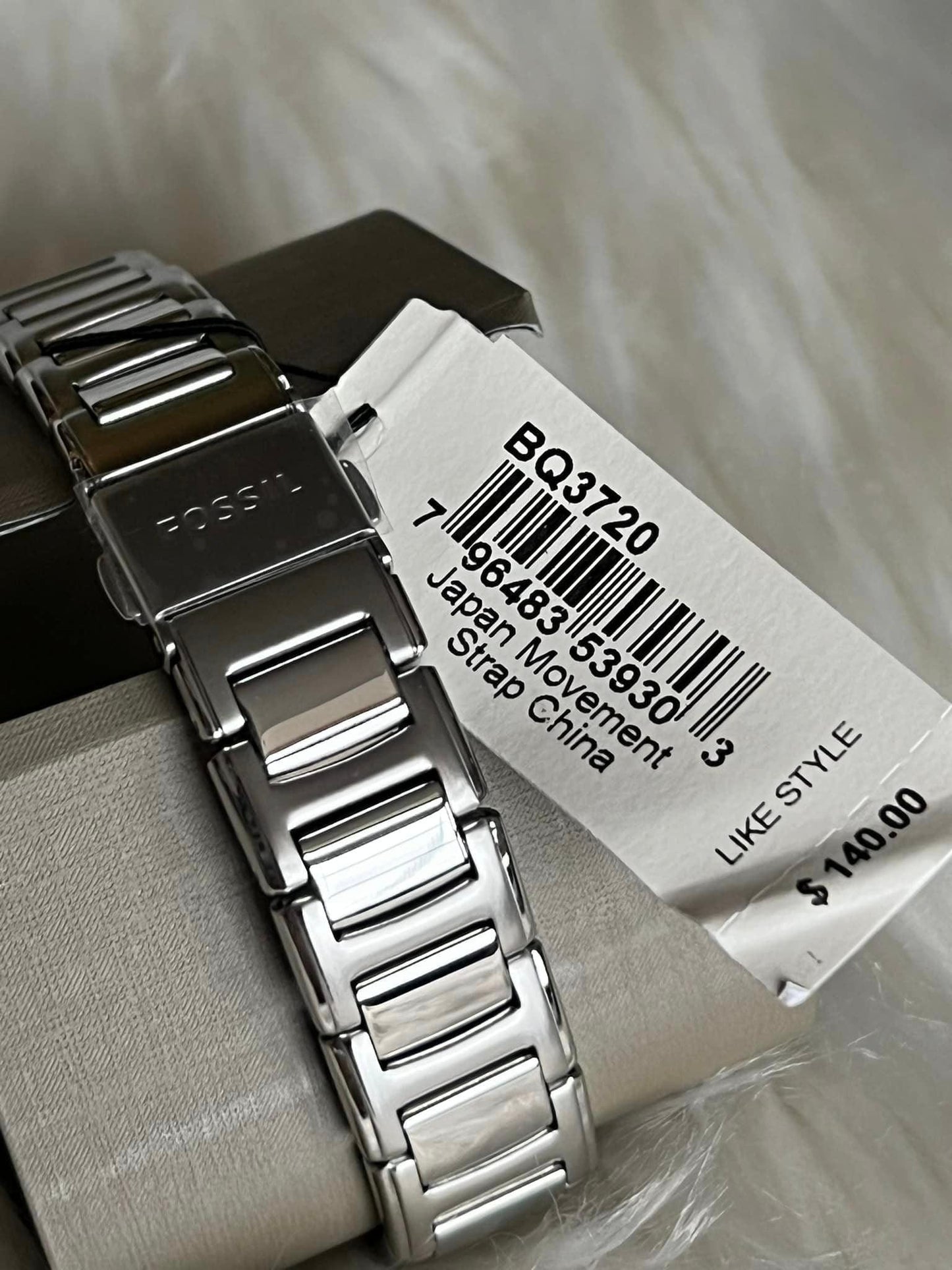Fossil Women’s Eevie Multifunction Silver Stainless Steel Watch