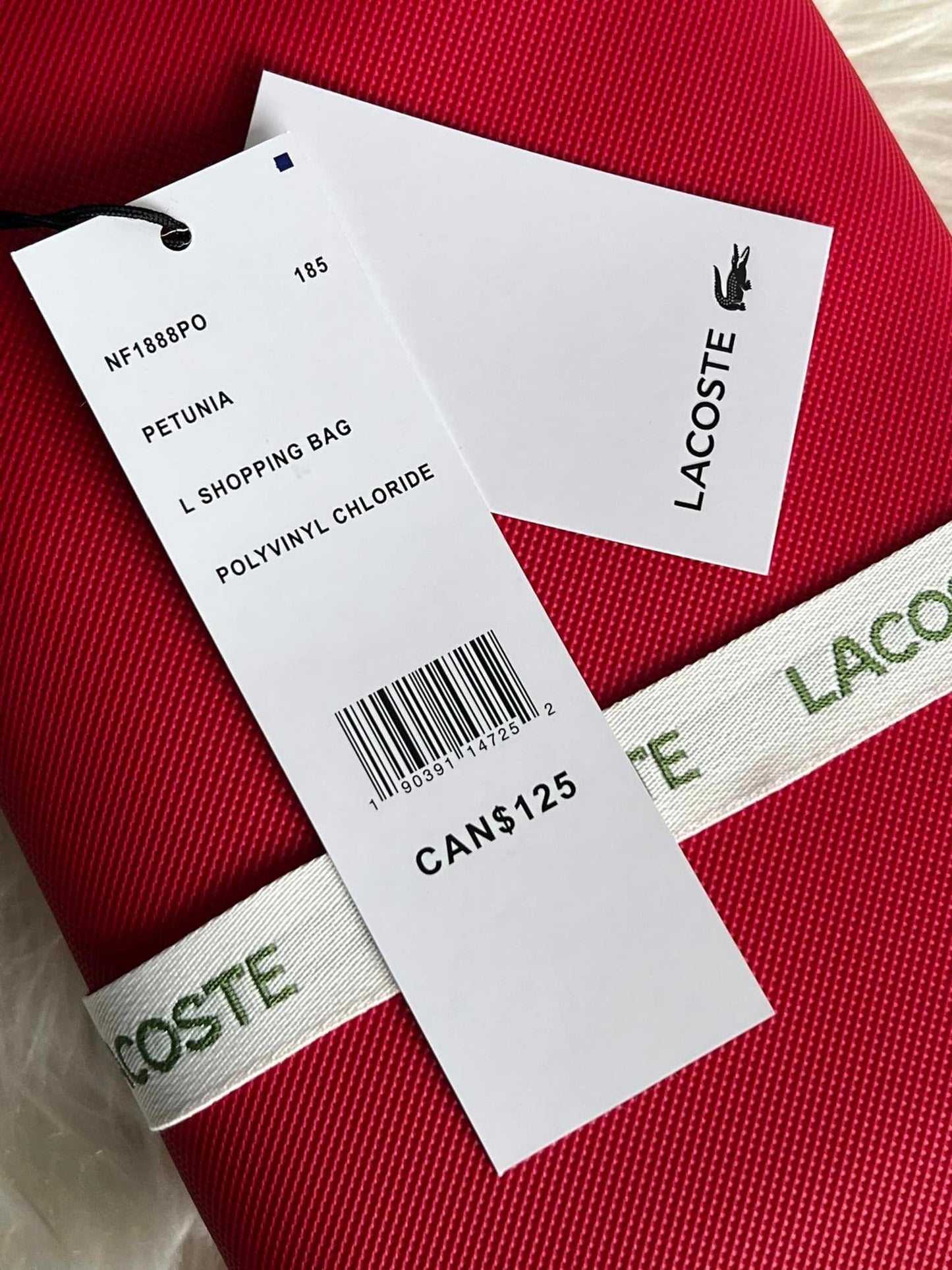Lacoste Large Shopping Bag