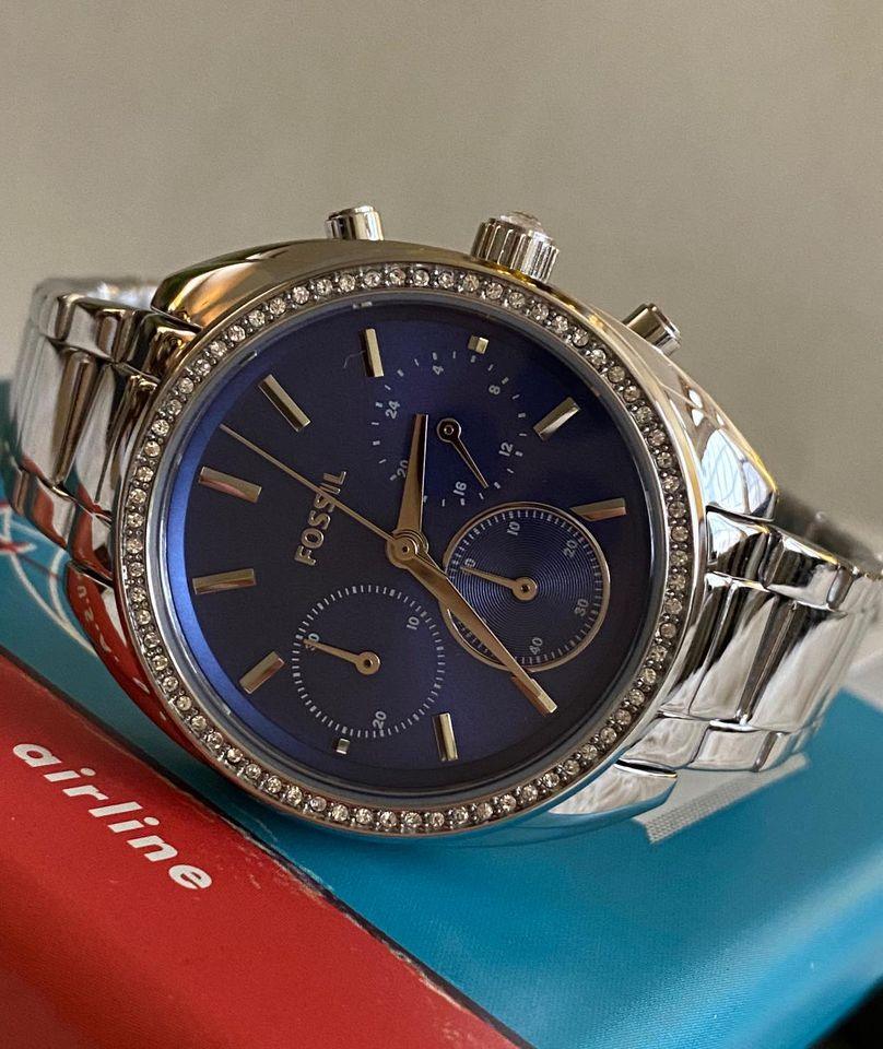 Fossil Women’s Vale Chronograph Stainless Steel Watch