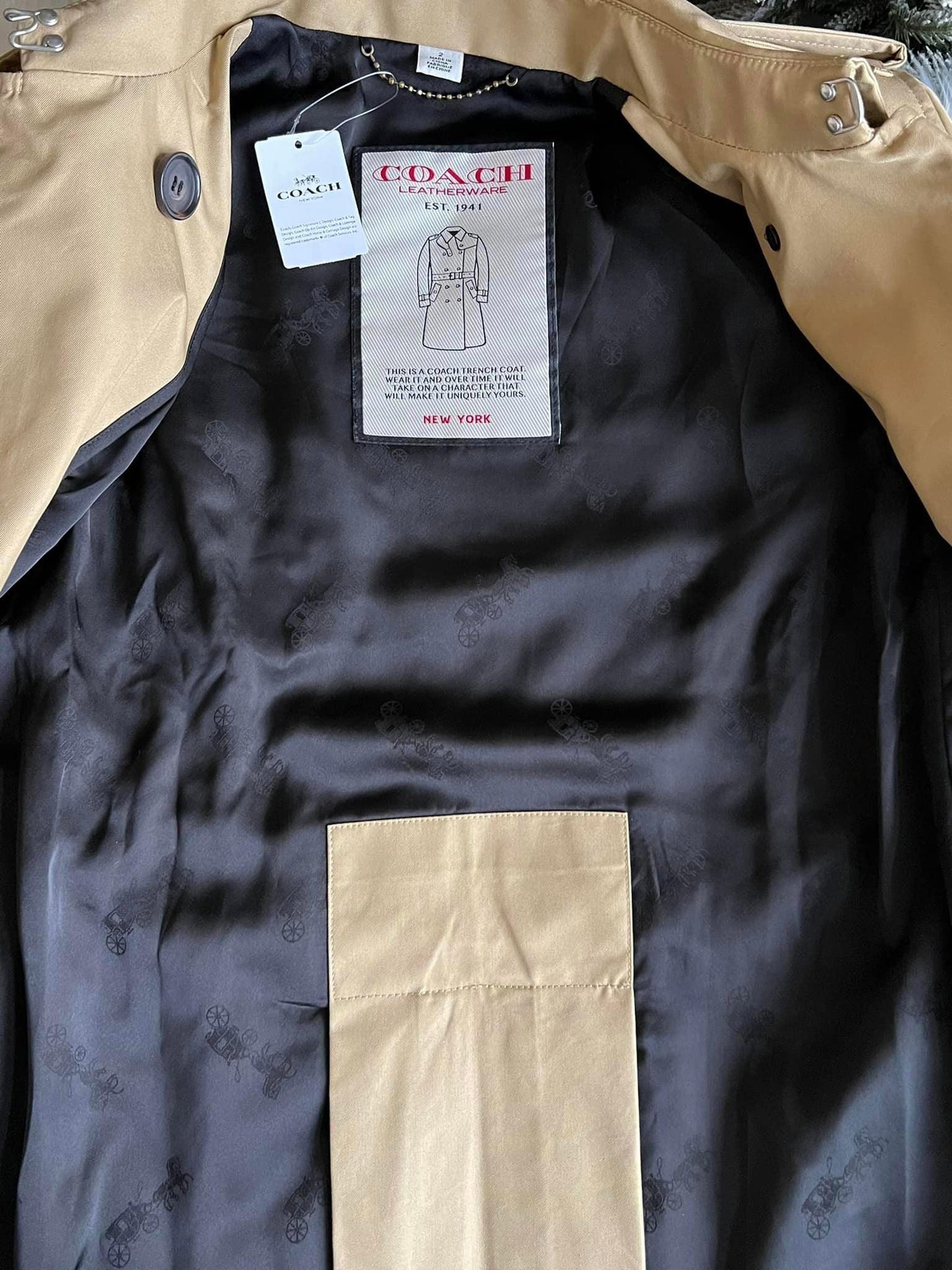 Coach Trench Coat