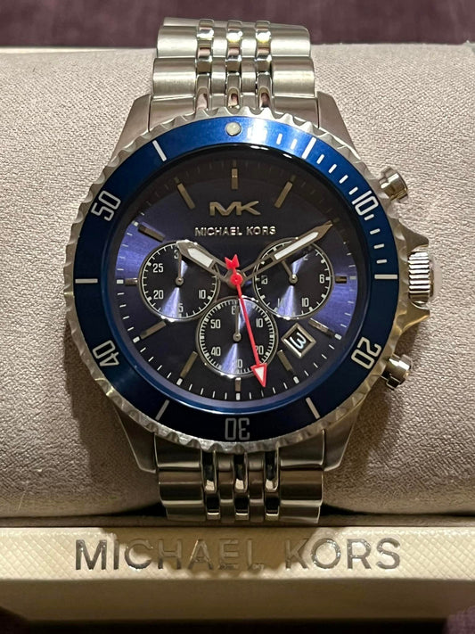 Michael Kors Men’s Bayville Chronograph Stainless Steel Watch