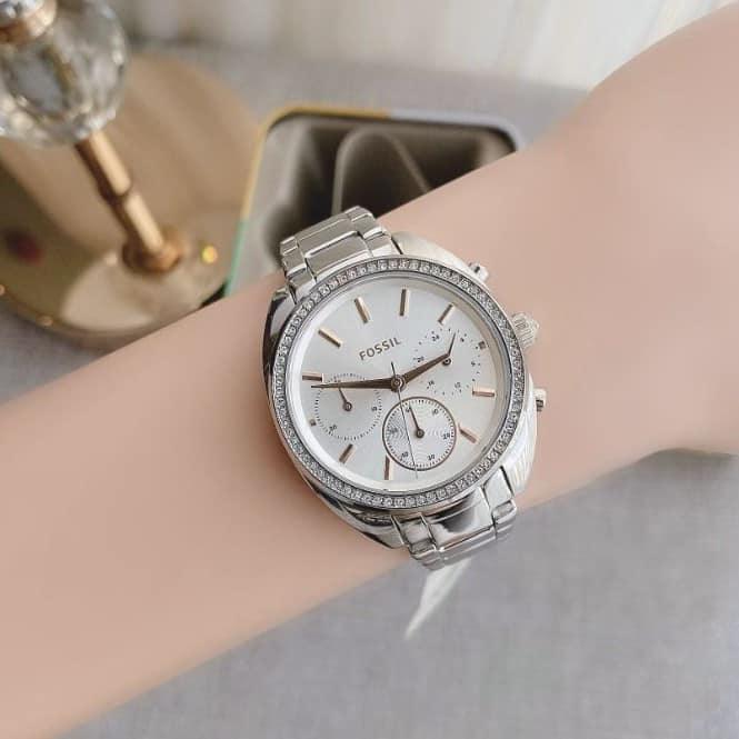 Fossil Women’s Vale Chronograph Stainless Steel Watch