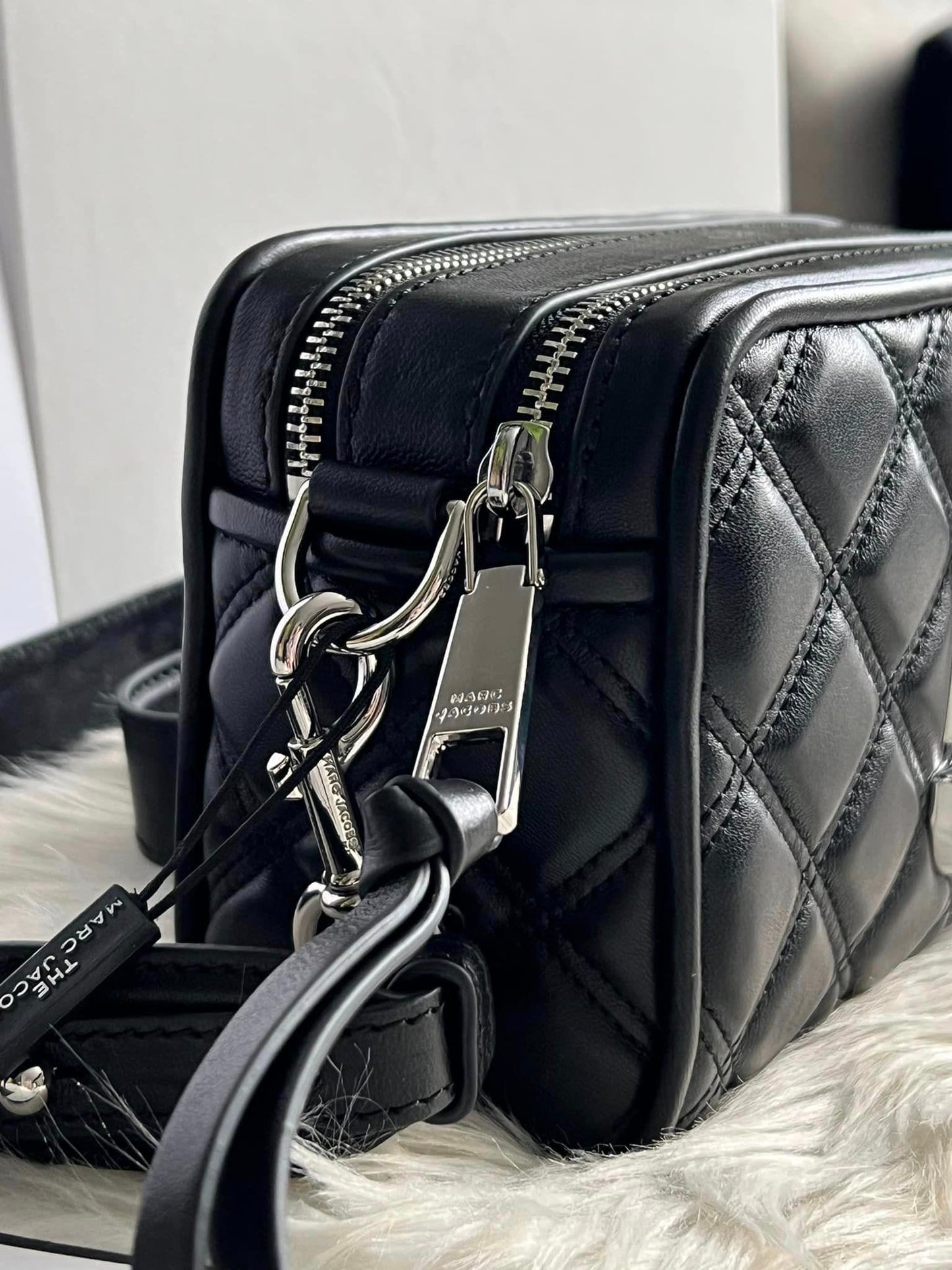 Marc Jacobs The Quilted Softshot 21 Crossbody Bag