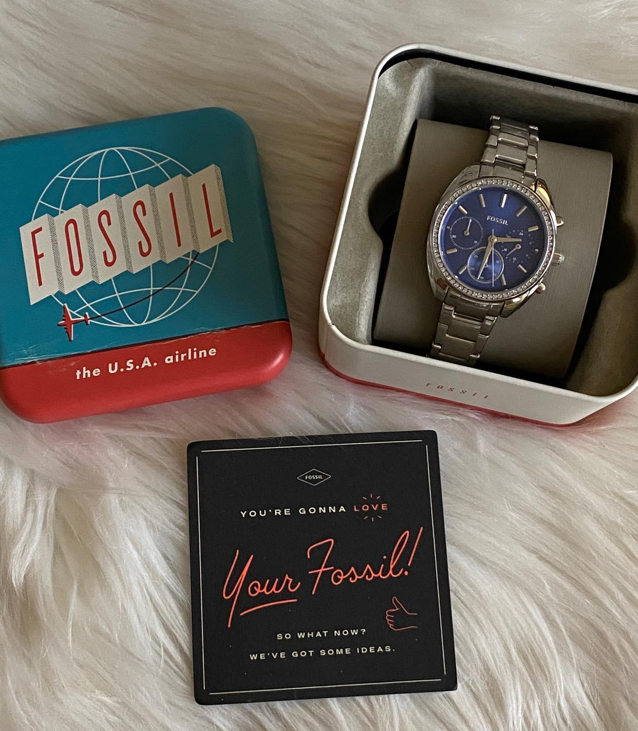 Fossil Women’s Vale Chronograph Stainless Steel Watch