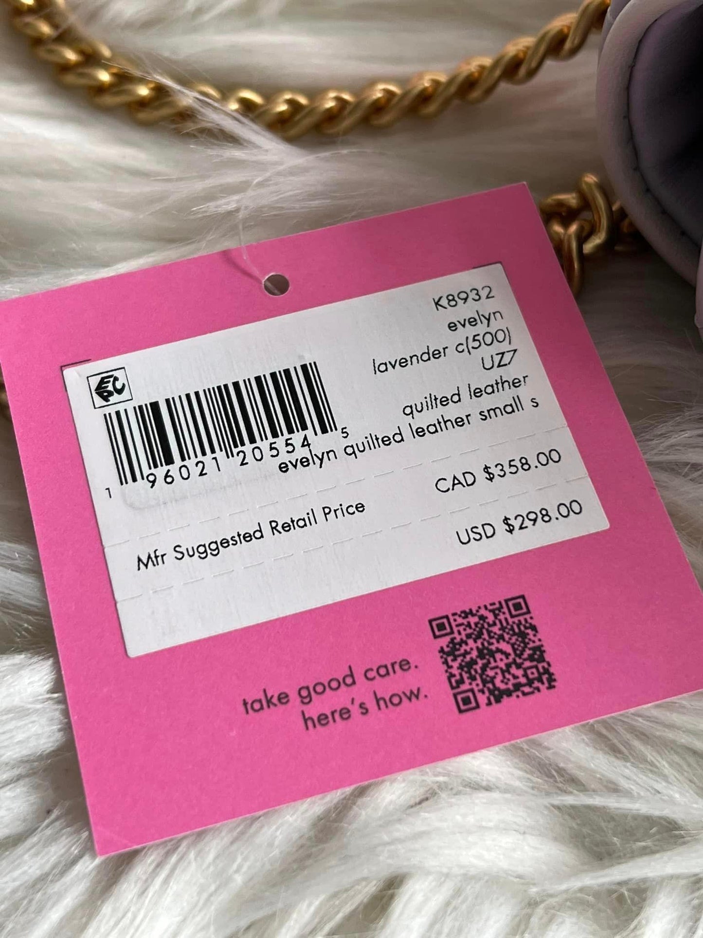 Kate Spade Evelyn Quilted Small Shoulder Crossbody