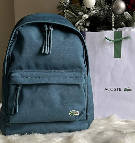 Lacoste Men’s Neocroc Small Canvas Backpack