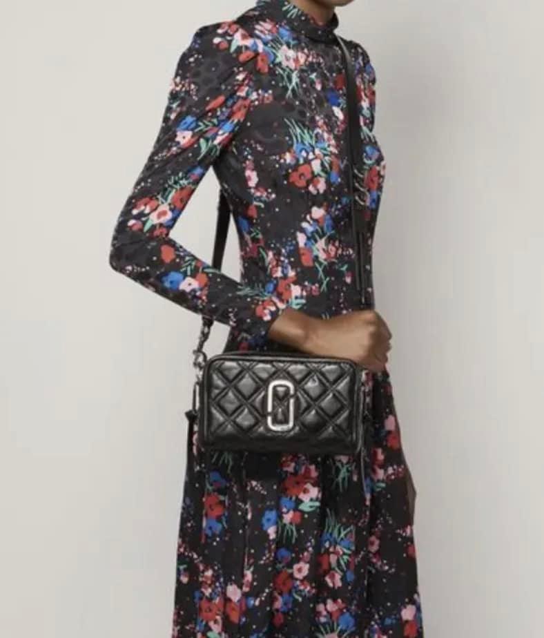 Marc Jacobs The Quilted Softshot 21 Crossbody Bag
