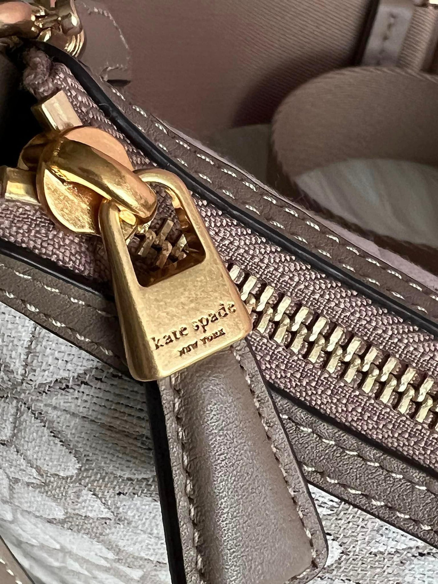 Kate Spade Spade Flower Jacquard Stripe Sam Small Convertible Shoulder Bag