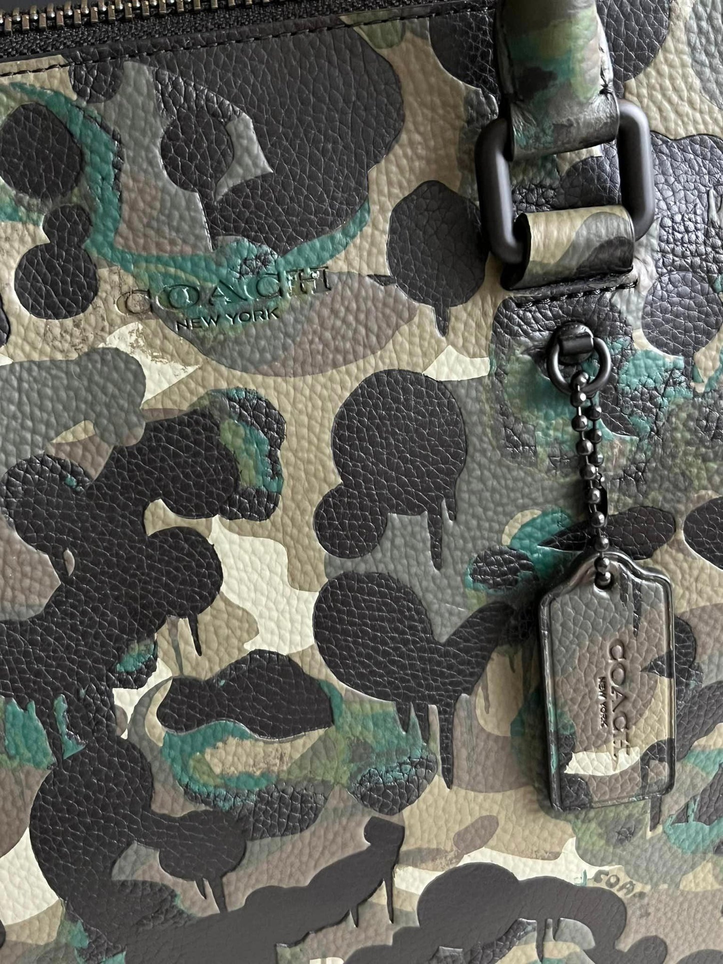 Coach Gotham Folio With Camo Print