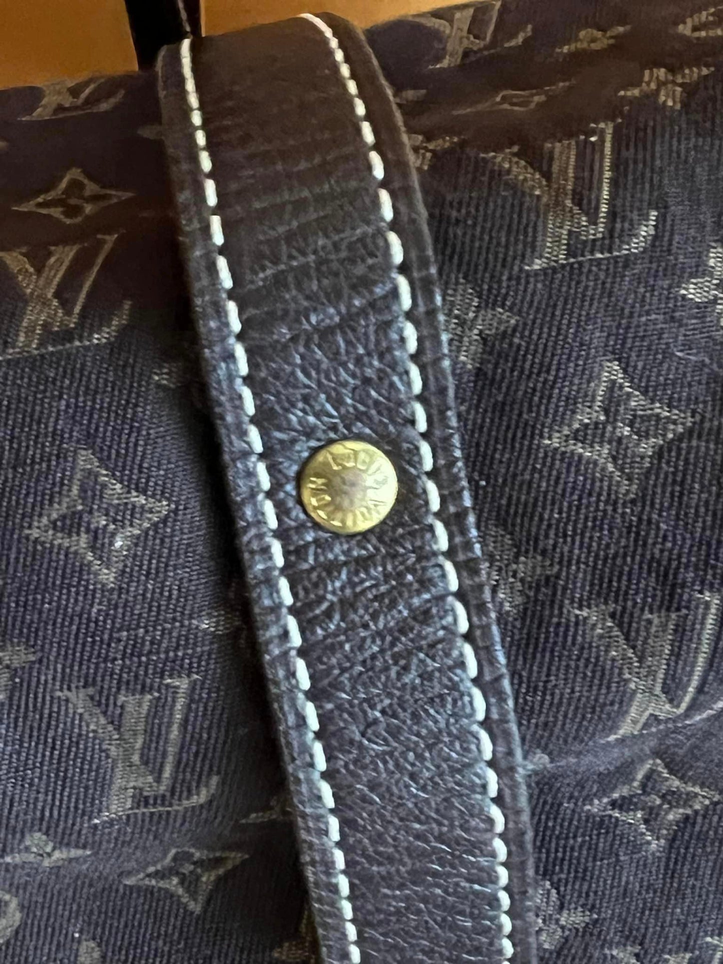 Louis Vuitton Mini Lin Saumur Ebene