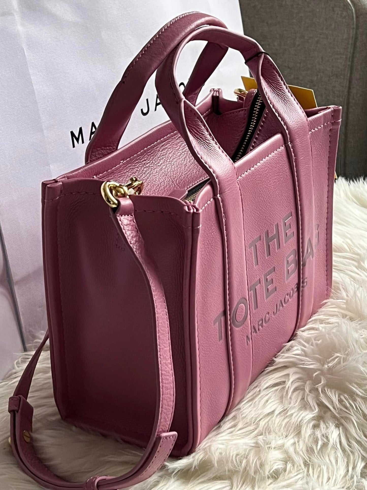 Marc Jacobs The Leather Mini Tote Bag