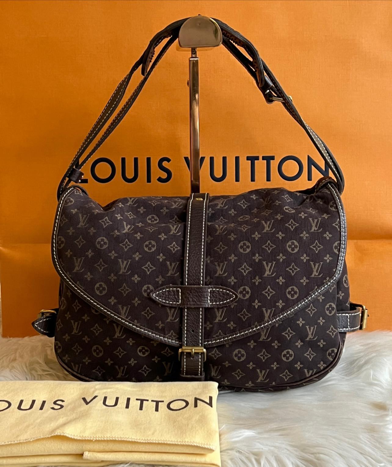 Louis Vuitton Mini Lin Saumur Ebene