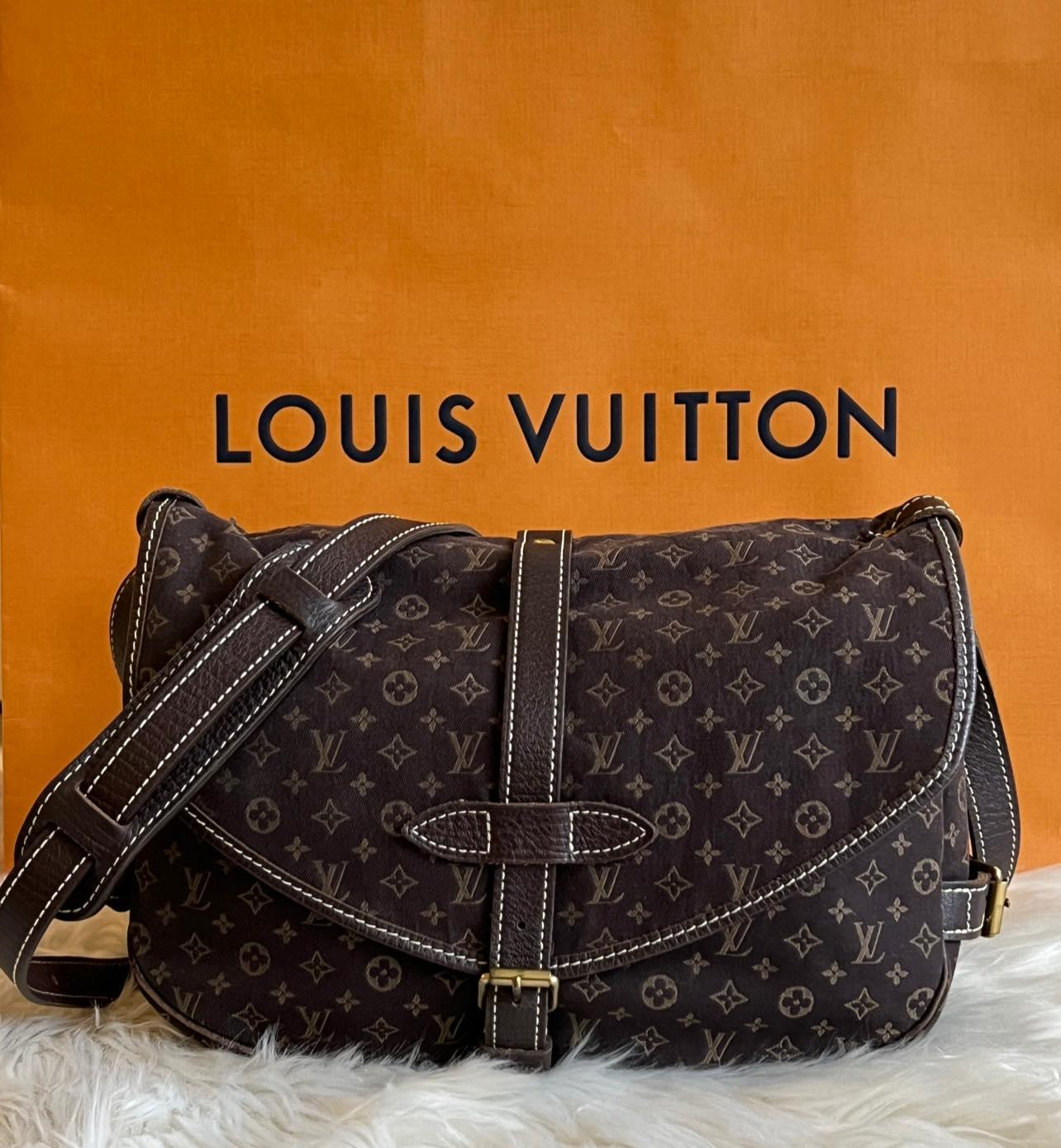 Louis Vuitton Mini Lin Saumur Ebene