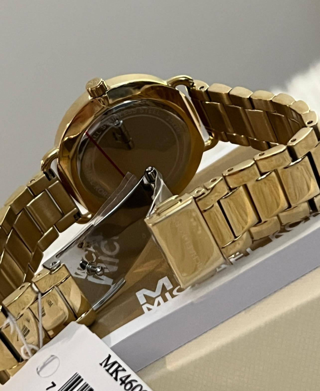 Michael Kors Women’s Portia Gold-Tone Stainless Steel Watch