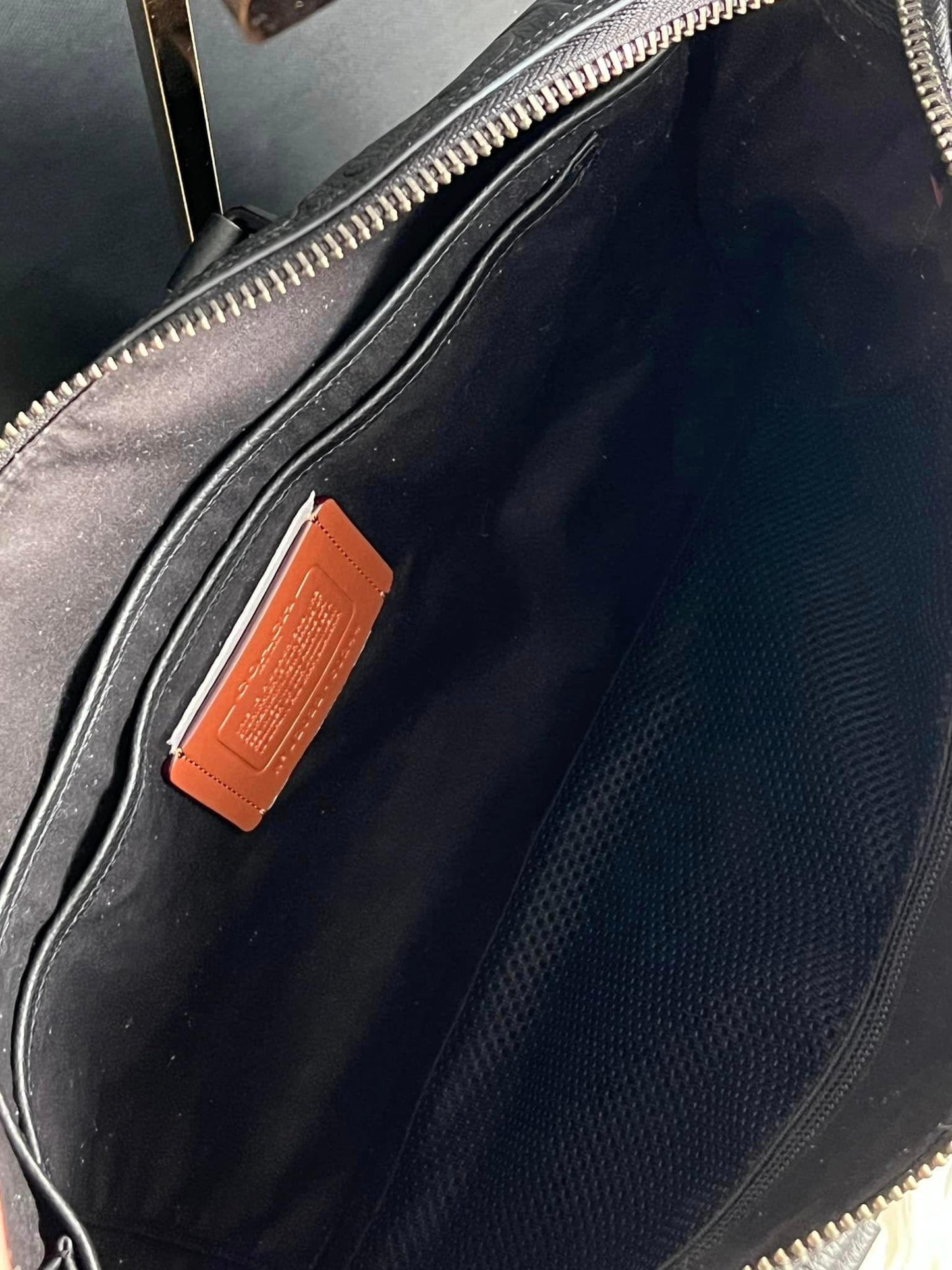 Coach Gotham Brief in Signature Leather