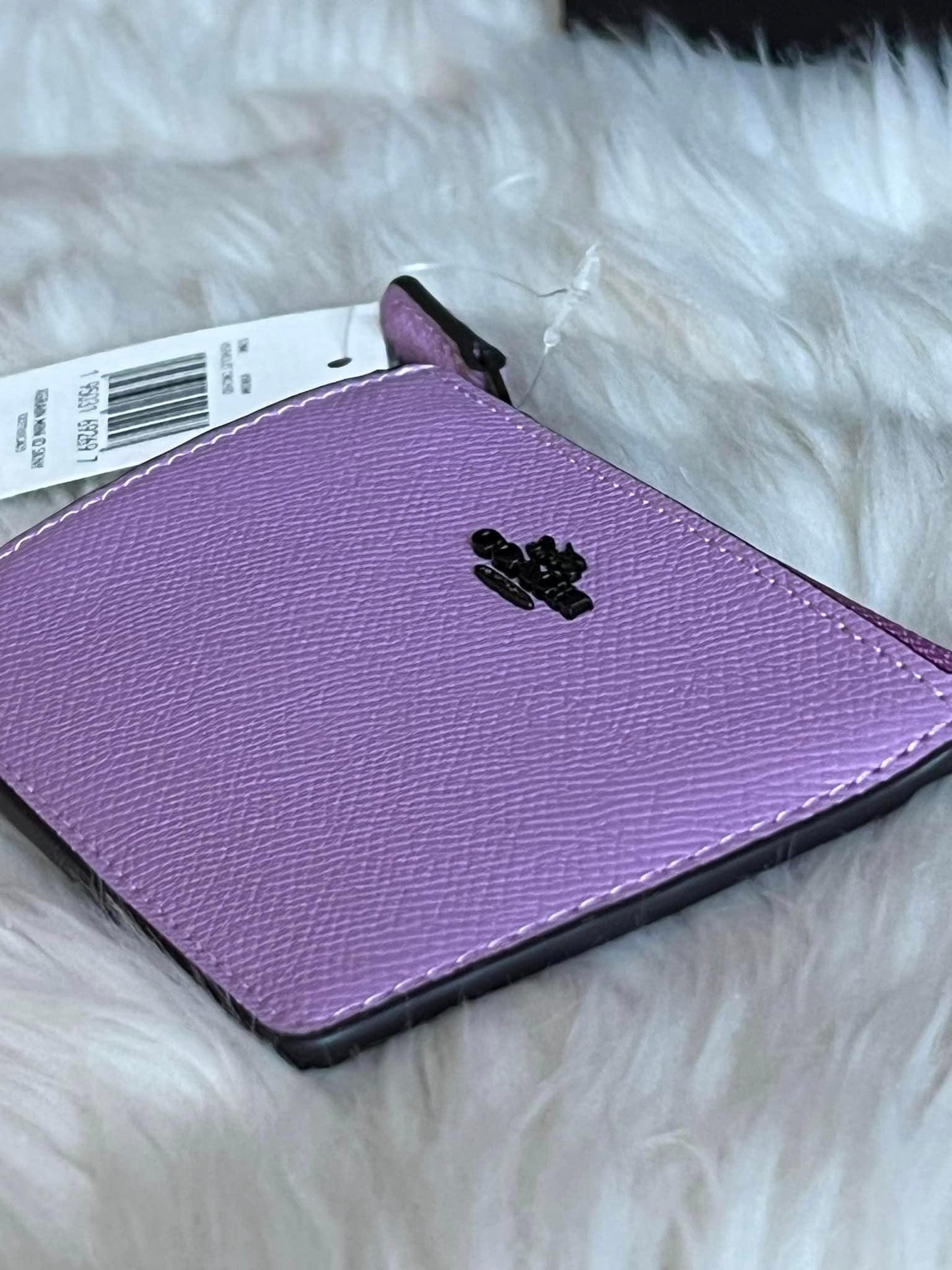Coach Crossgrain Mini Skinny ID Case