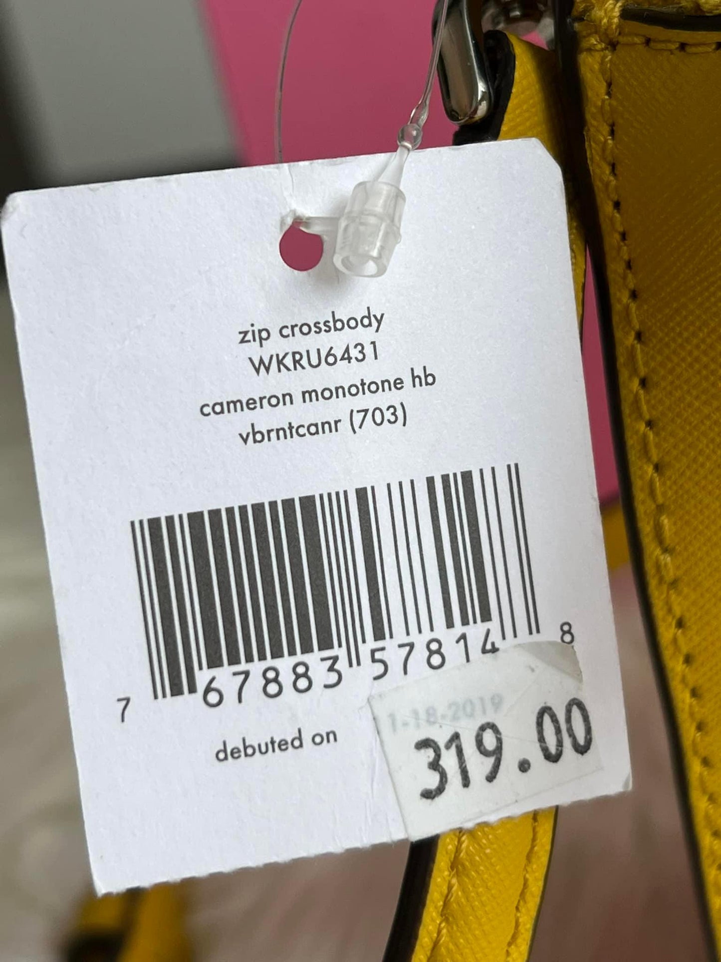 Kate Spade Cameron Monotone Zip Crossbody