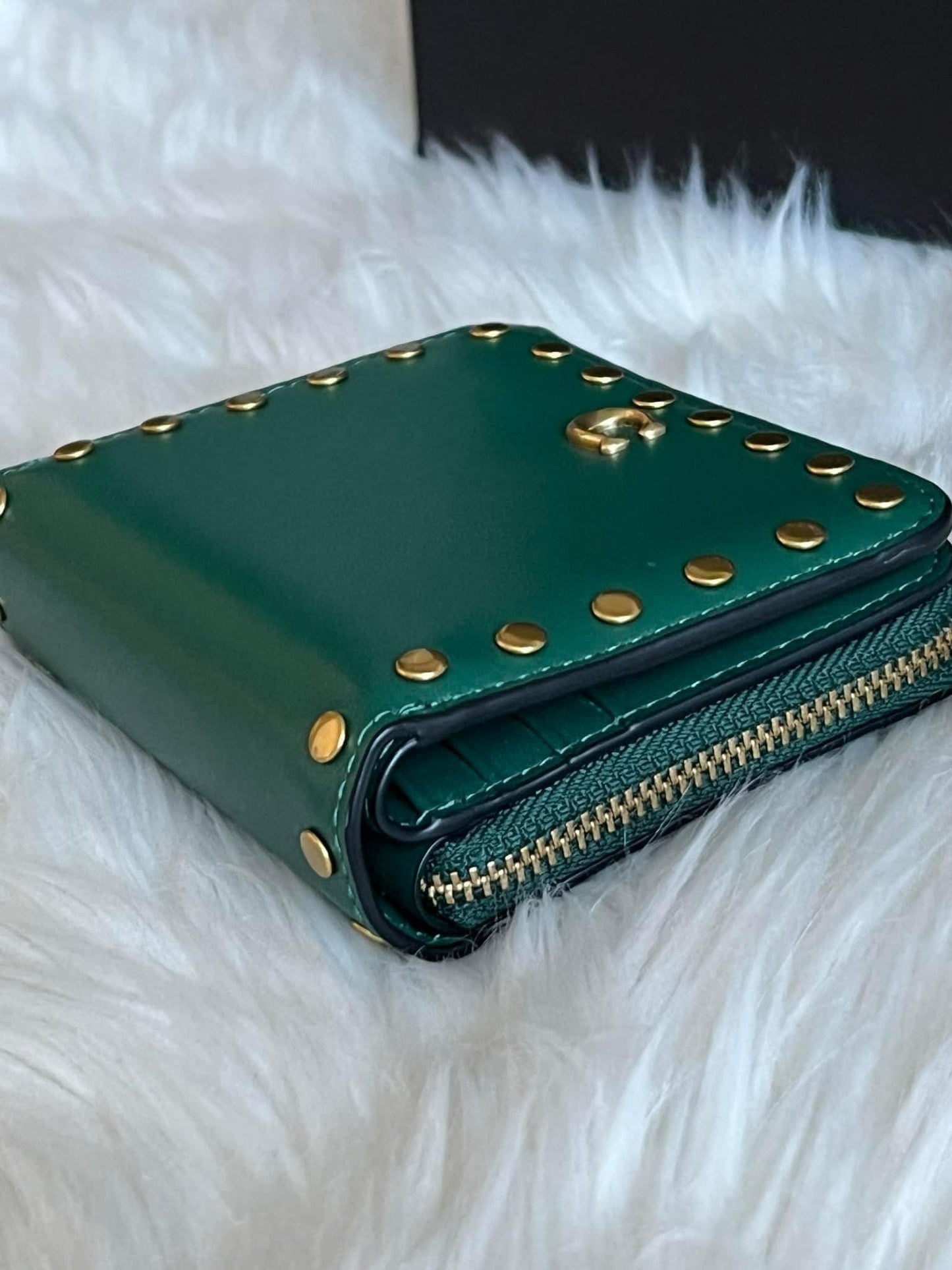 Coach Billfold Wallet with Rivets