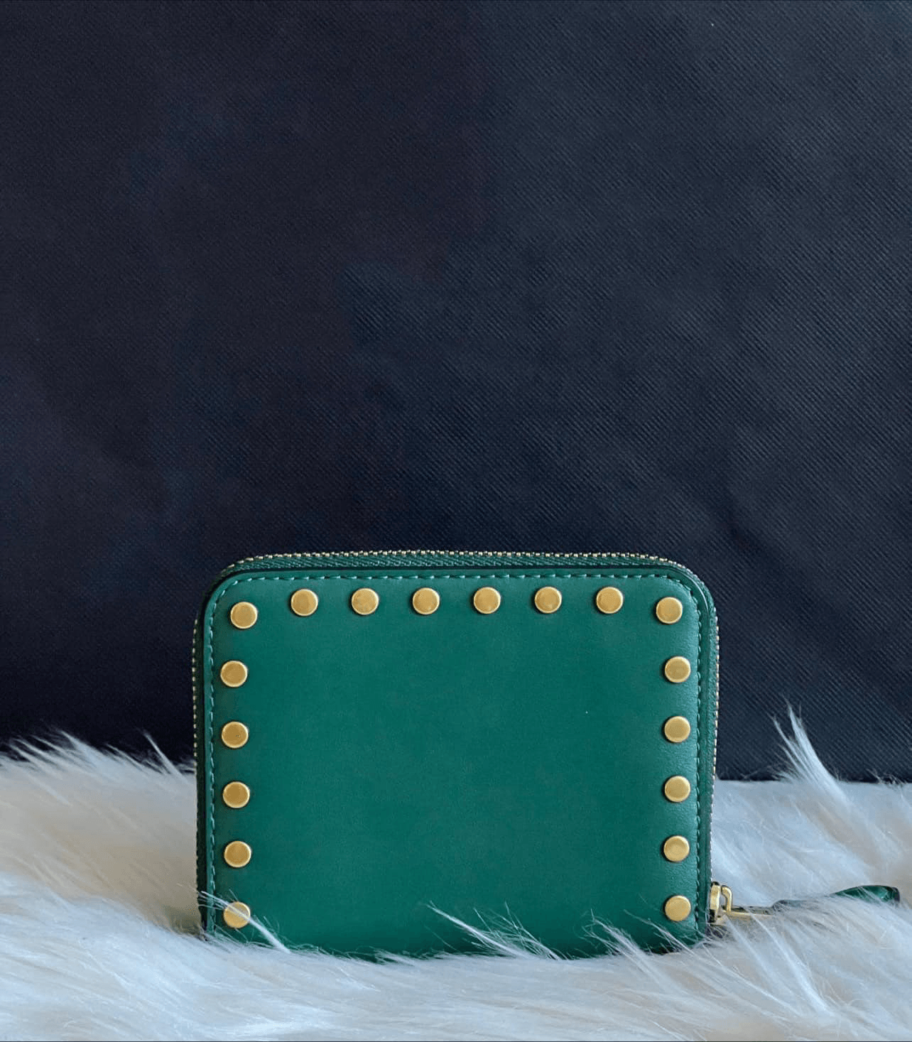 Coach Billfold Wallet with Rivets
