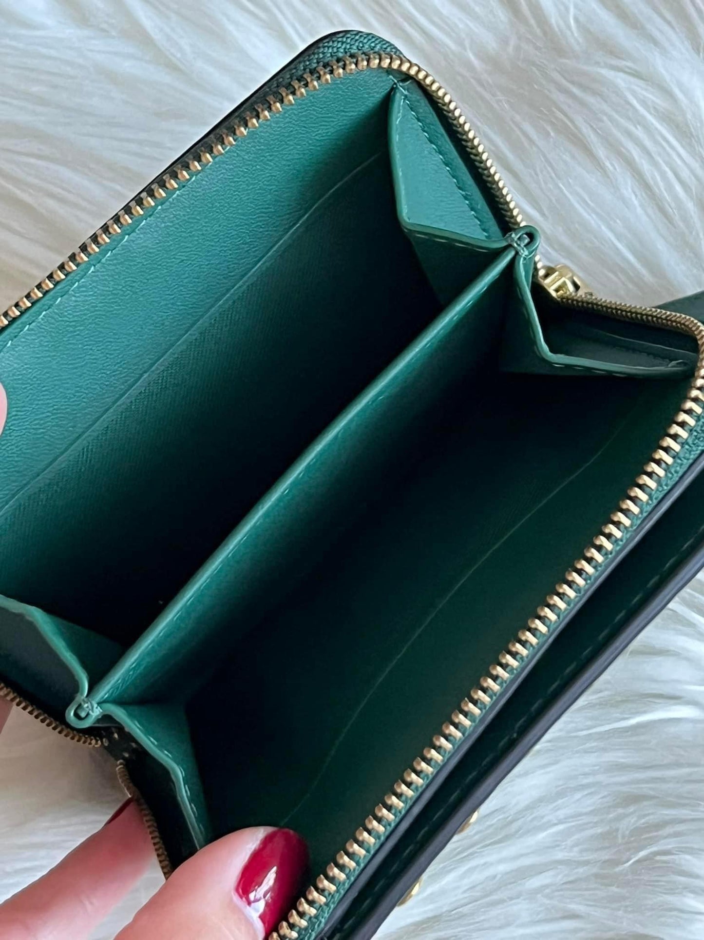 Coach Billfold Wallet with Rivets