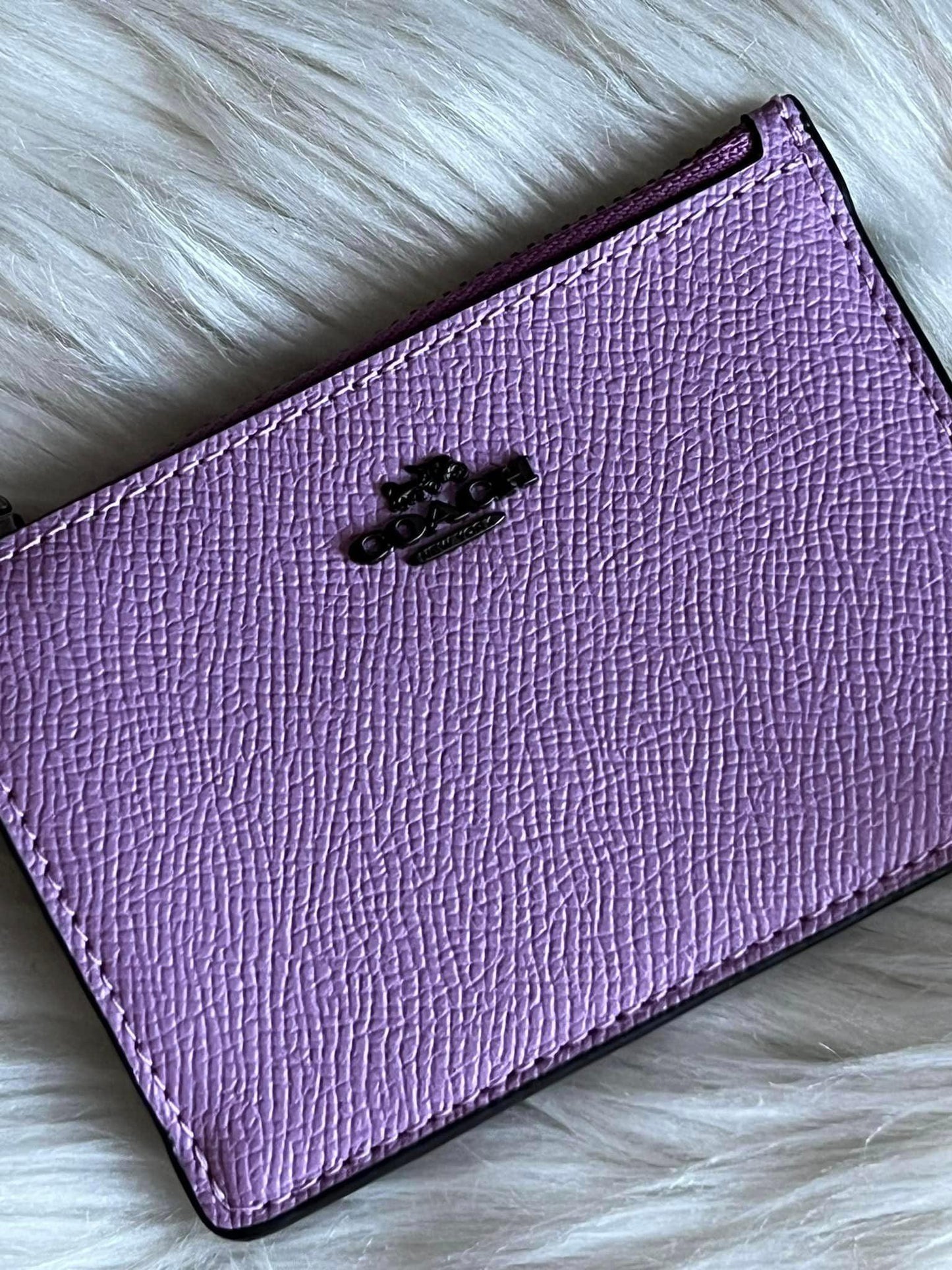 Coach Crossgrain Mini Skinny ID Case